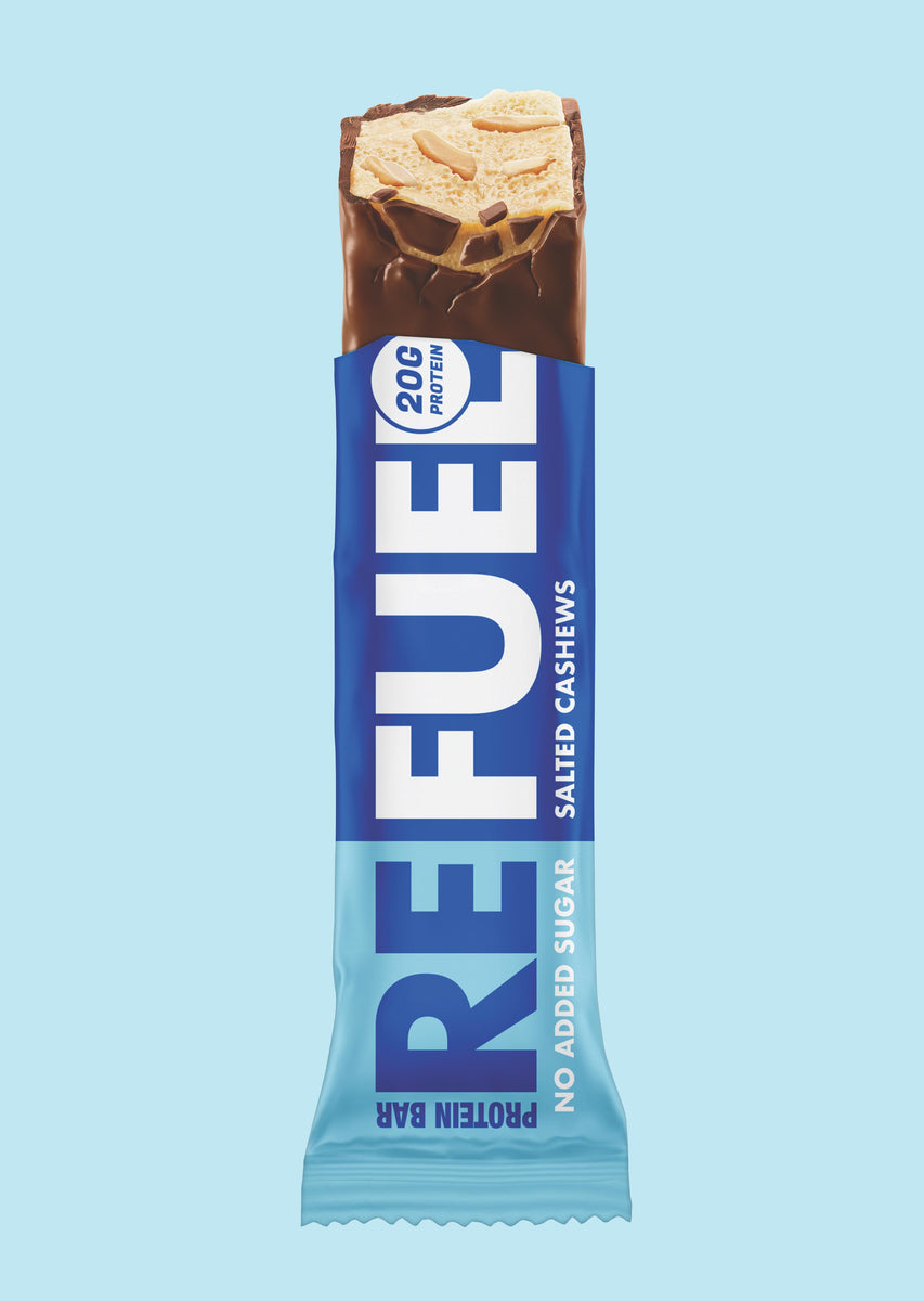 Refuel Salted Cashews Protein Bar 60 Gm Mighty Foods refuel-salted-cashews-protein-bar-60-gm-mighty-foods