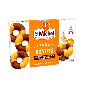 St Michel French Doonuts Choco Marble 180g – Mighty Foods