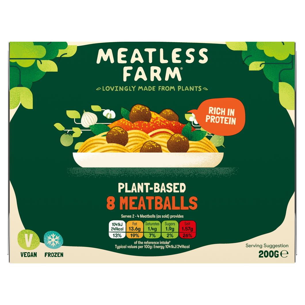 Meatless Plant-Based Meatballs 200g