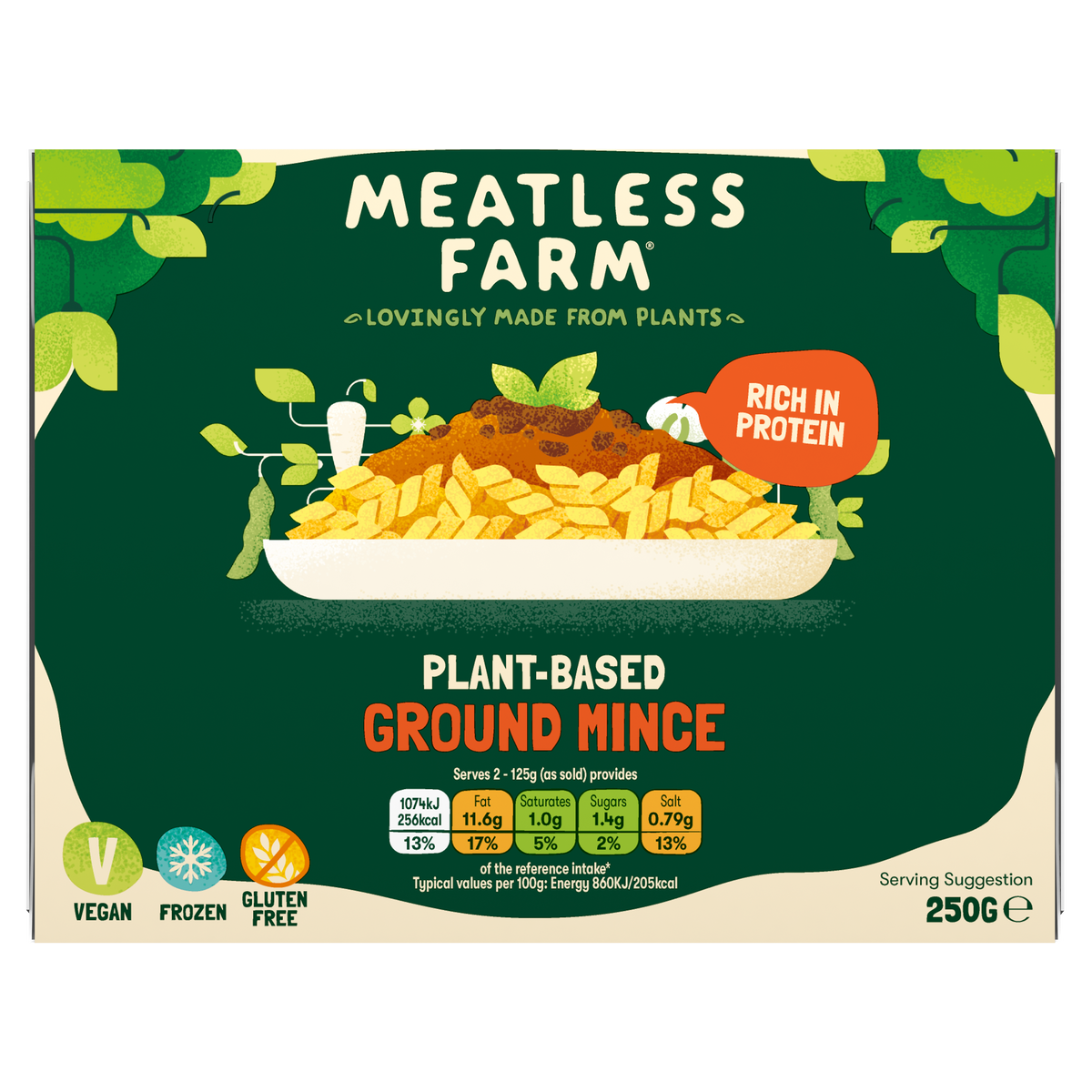 Meatless Farm Ground Mince 400g Mighty Foods