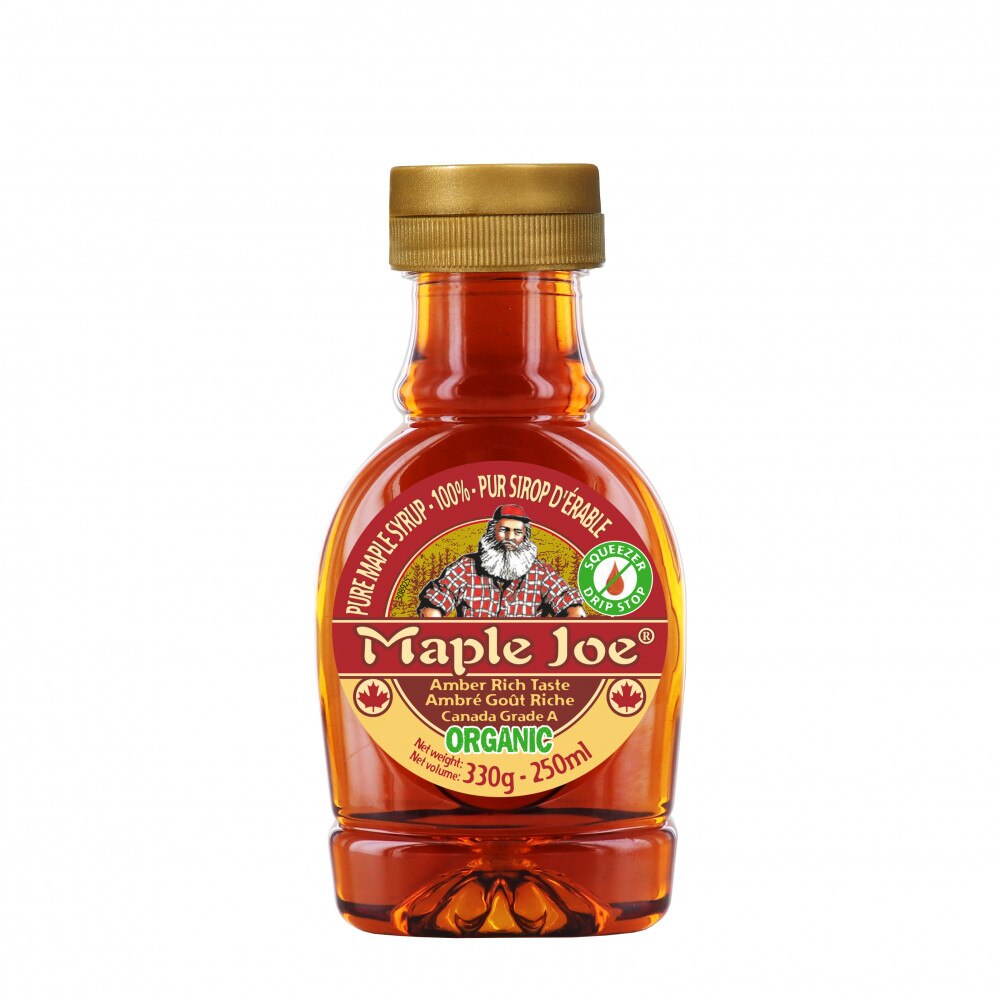 Joe Amber Maple Syrup Squeeze 250 ML Mighty Foods