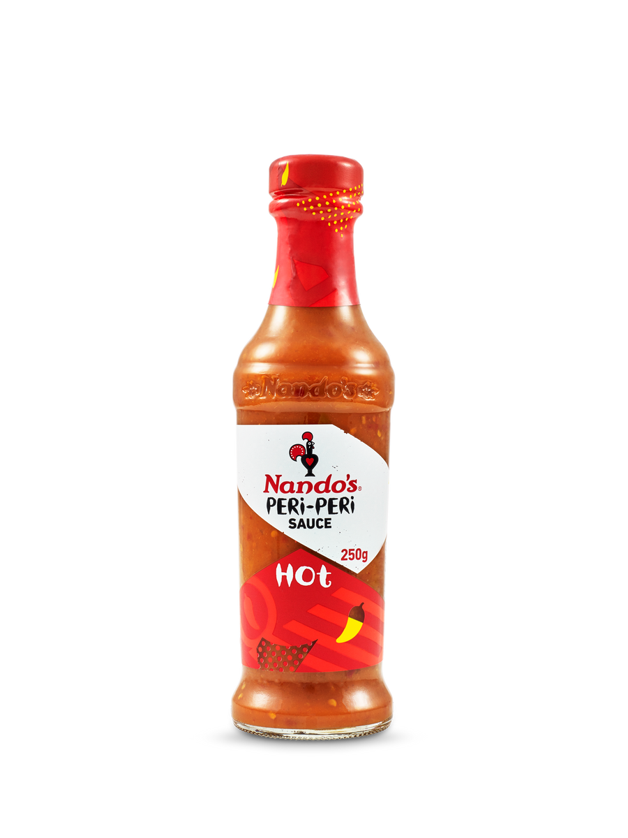 Nando's Peri-Peri Hot Sauce 250gm – Mighty Foods