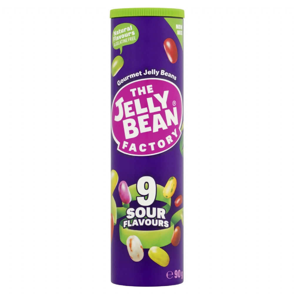 The Jelly Bean Factory 9 Sour Flavours Tube Mix
