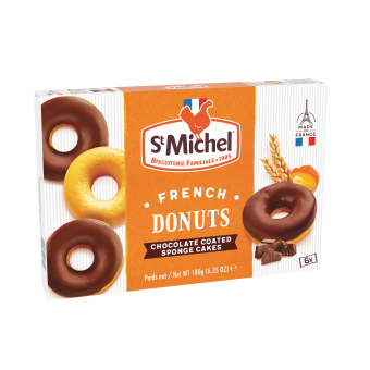 St Michel French Doonuts Choco Caoted 180g