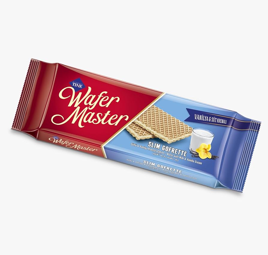 Time Wafer Master SLIM Gofrette with  Milk & Vanilla Cream|20g