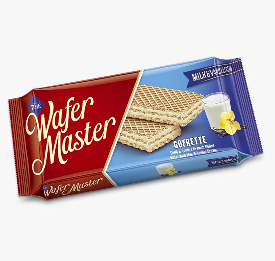 TimeWafer Master GOFRETTE with Milk & Vanilla Cream|35g