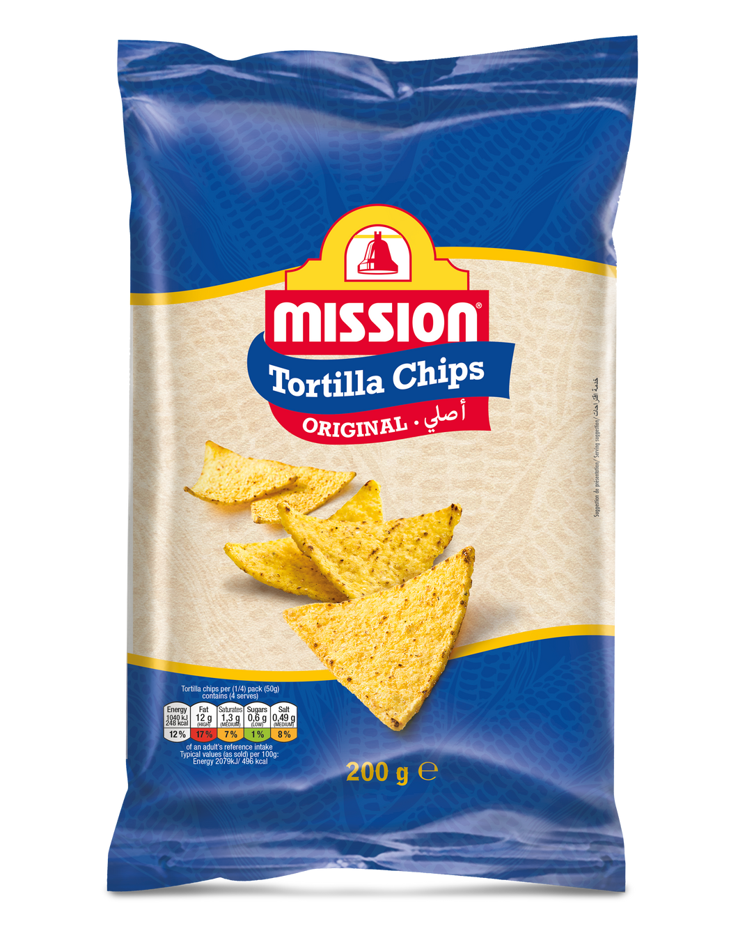 Mission Foods Tortilla Chips Original 200g