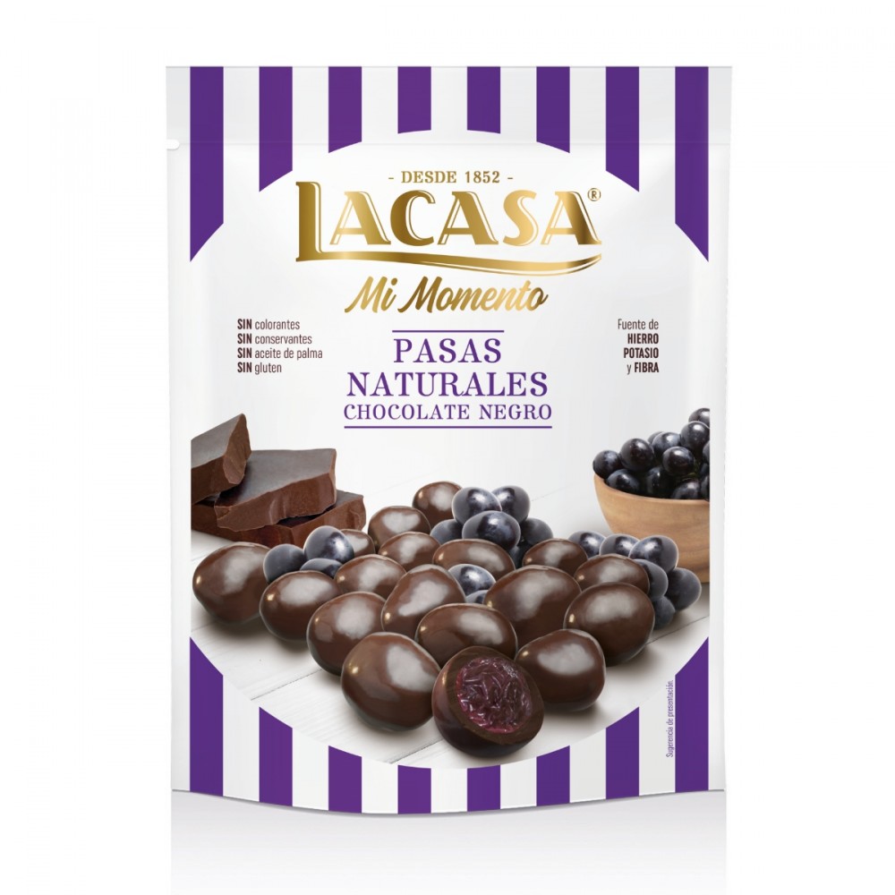 Lacasa Dark Chocolate Raisins 150g