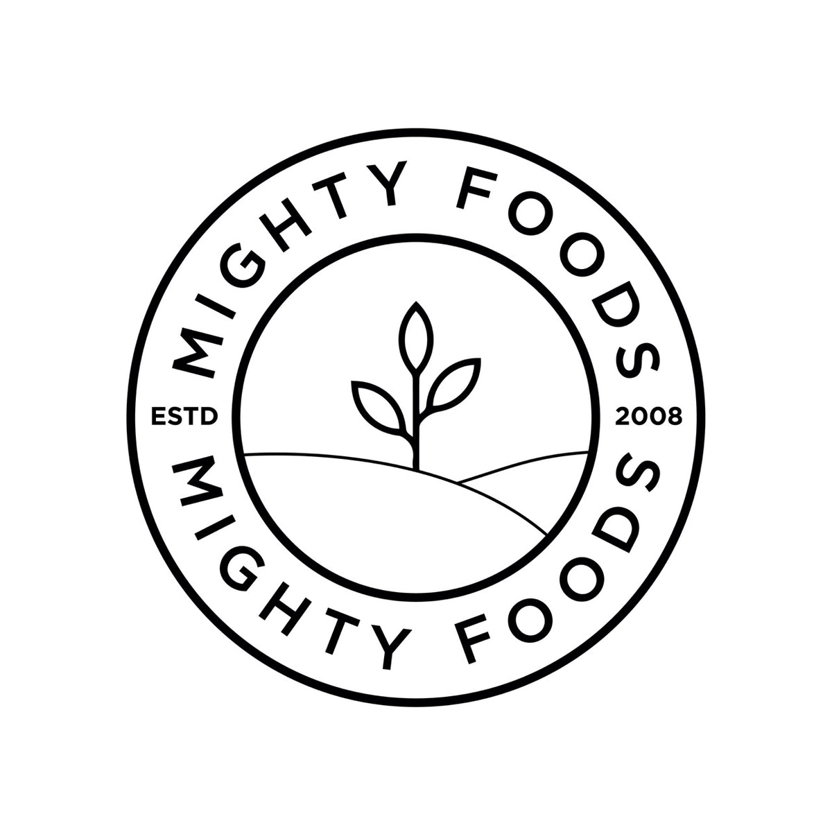 Mighty Foods logo