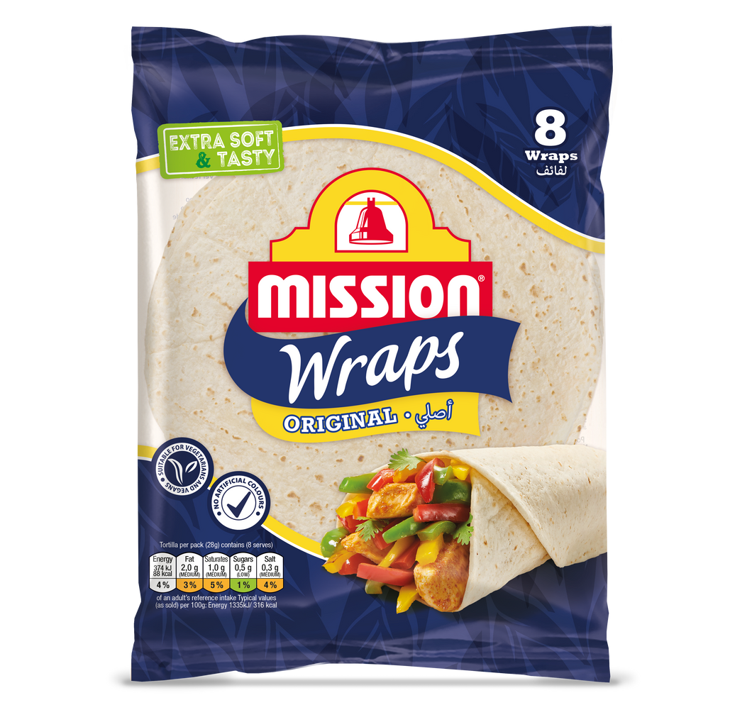 Mission Foods Original Wraps 15CM 200g
