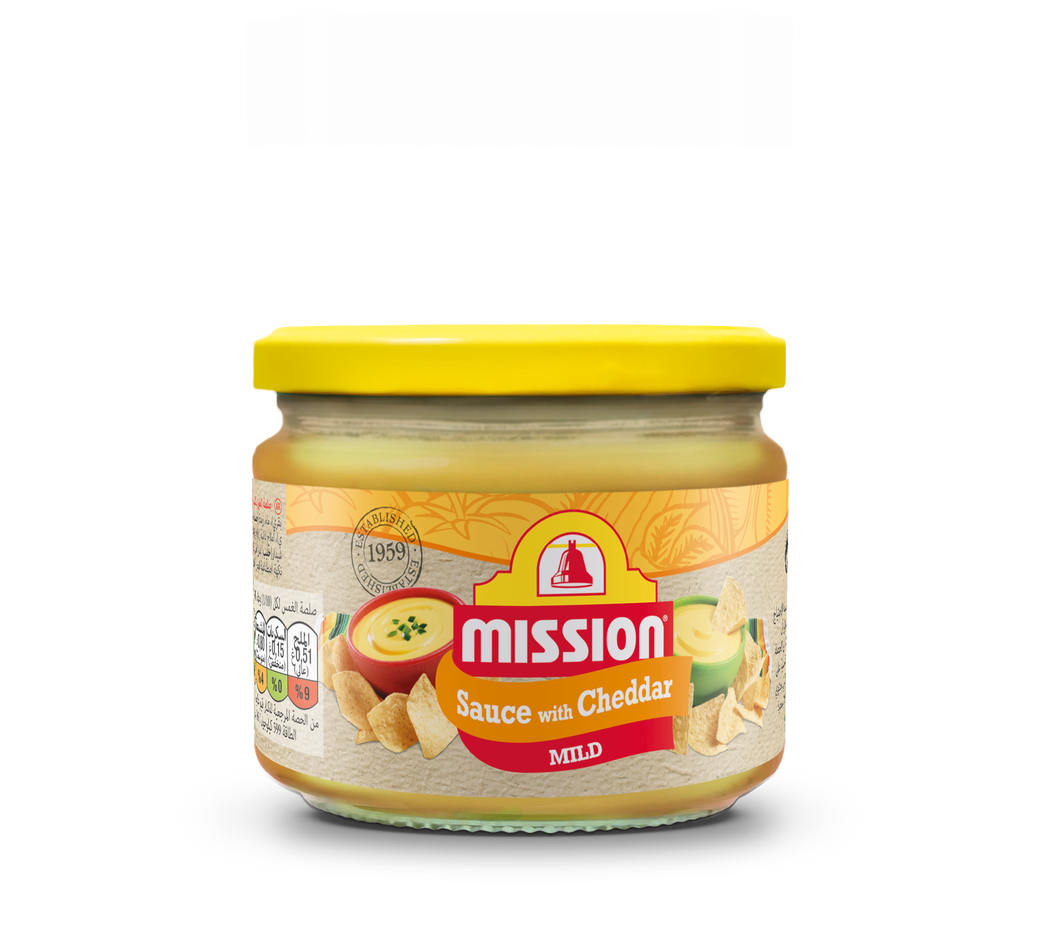 Mission Foods Sauce with Cheddar Mild 300g