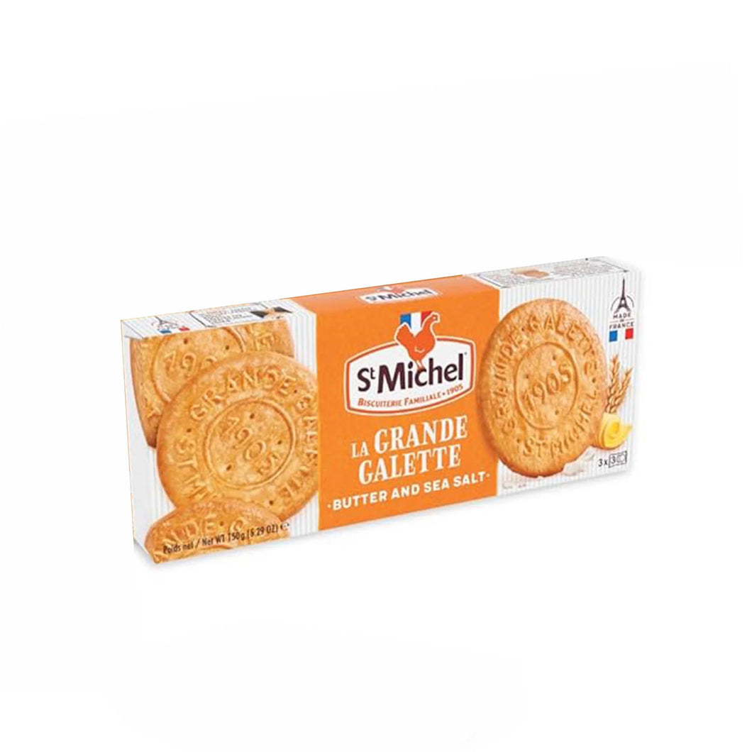 St Michel La Grandes Galettes Butter And Sea Salt|150G