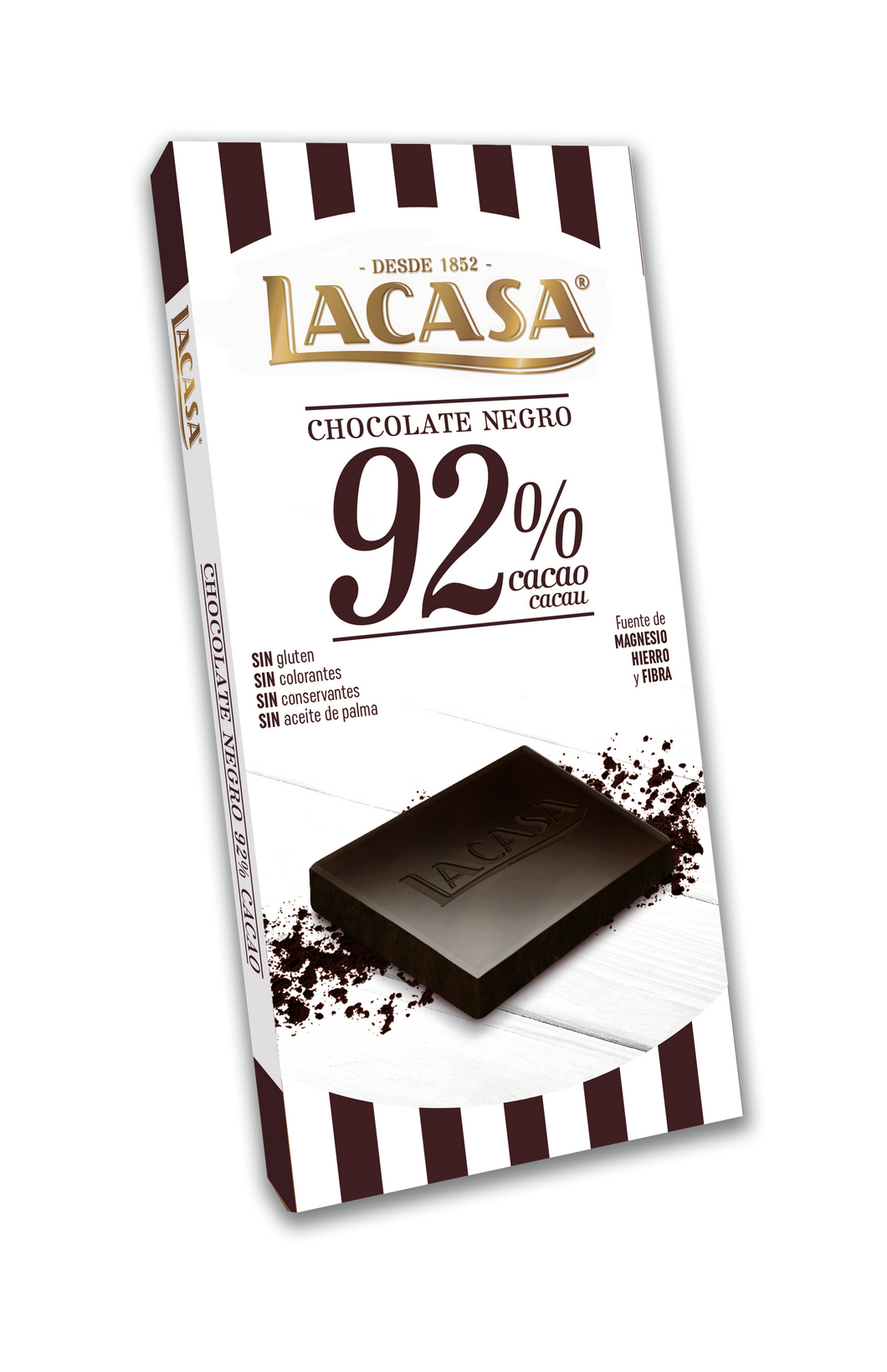 Lacasa Dark Chocolate 92% 100g
