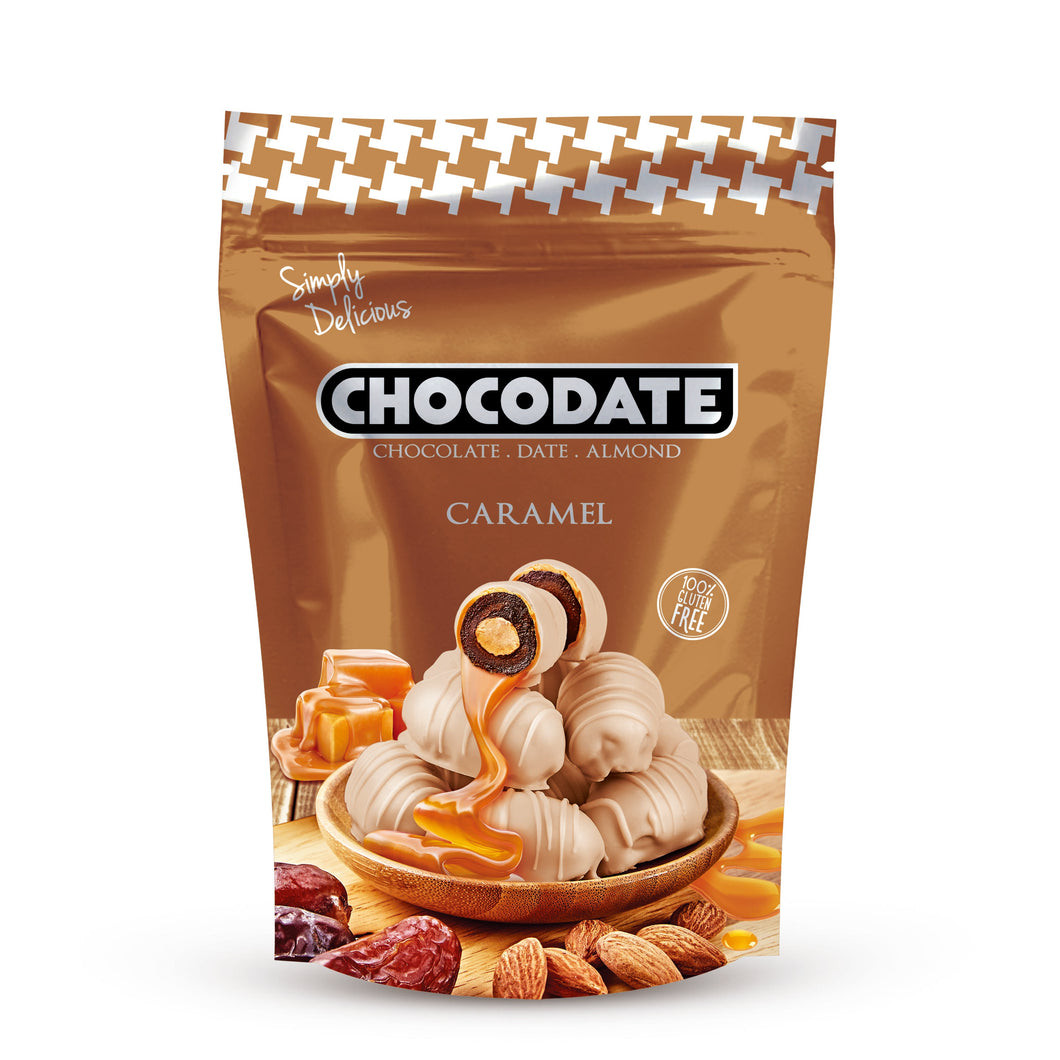 Chocodate Caramel Snacksize Treat 220g