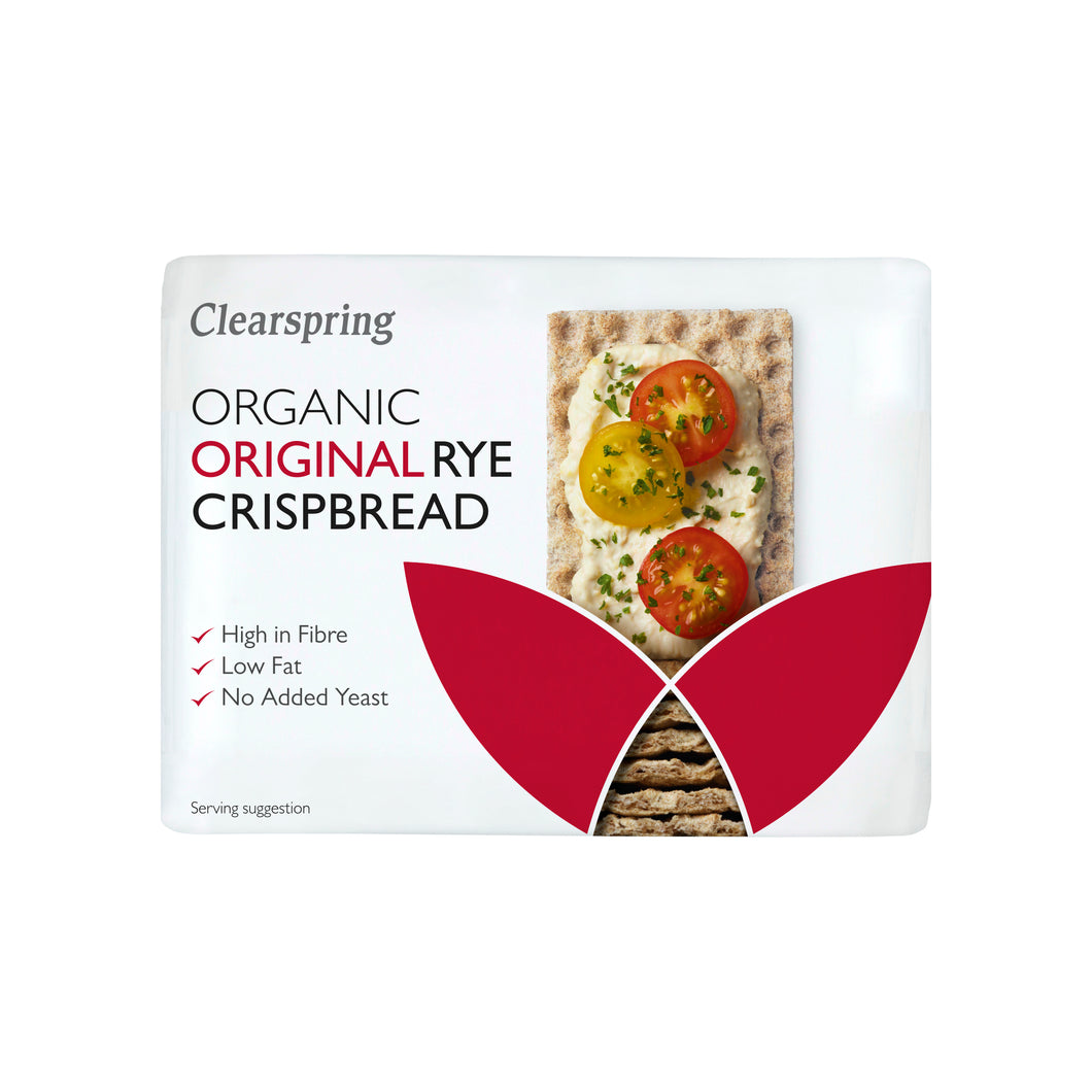Clearspring Organic Rye Crispbread - Original 200g