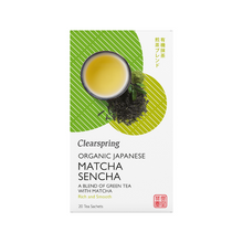 Load image into Gallery viewer, Clearspring Organic Japanese Matcha Sencha (20 x Packs) 36g - Mighty Foods
