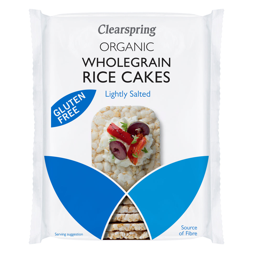 Clearspring Organic Rice Cake - Lightly Salted 130g