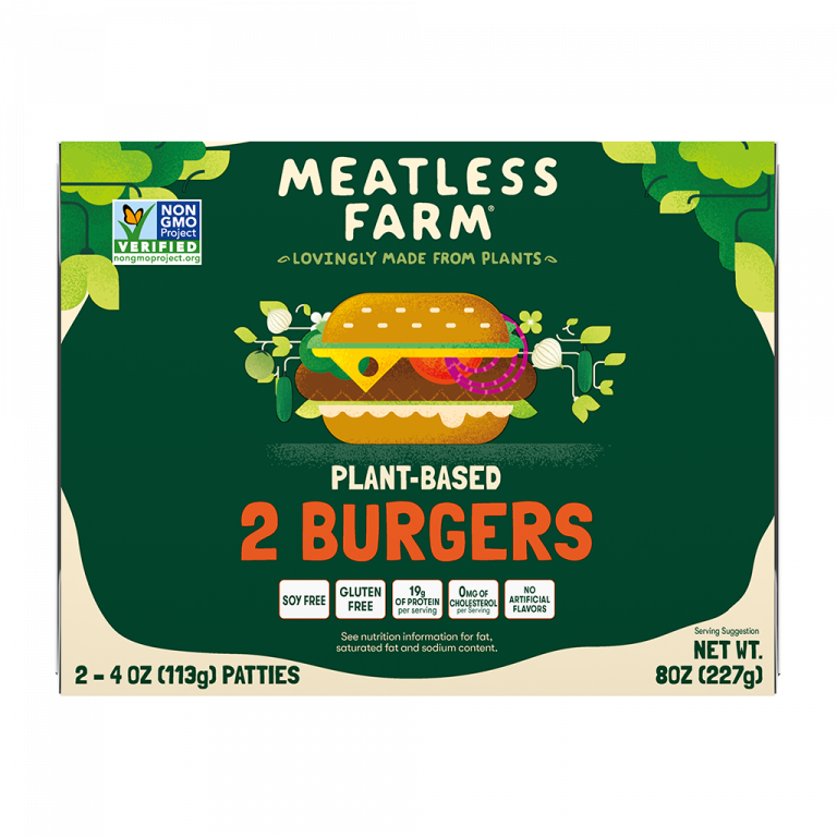 Meatless Farm Plant-Based Burgers 227g