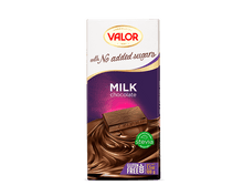 Load image into Gallery viewer, VALOR MILK CHOCOLATE NO ADDED SUGARS 100G
