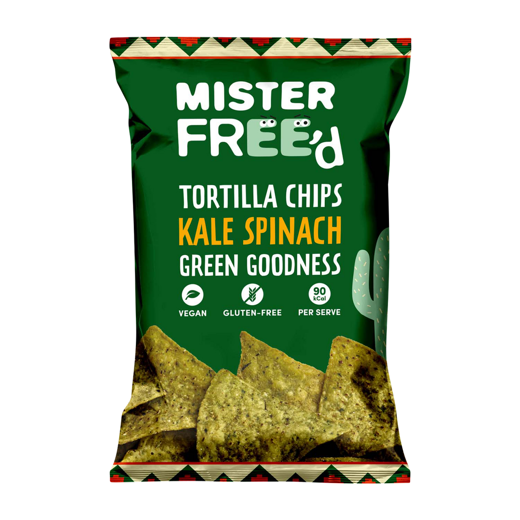 Mister Freed Tortilla With kale Spinach-GF-135gm