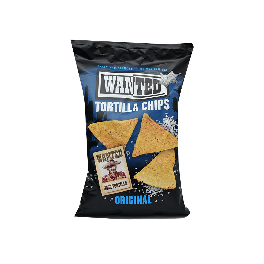 OK Snacks Wanted Tortilla Chips With Salt 200g