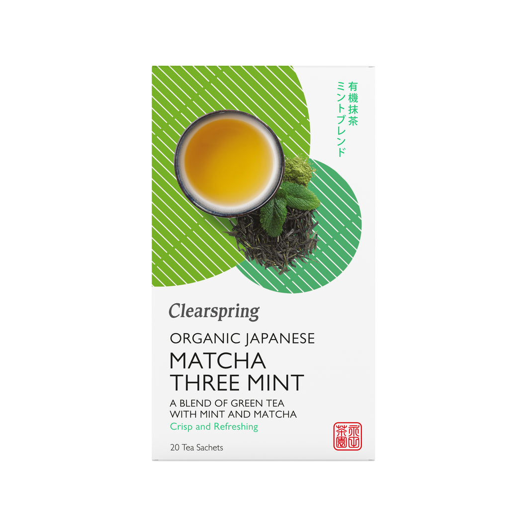 Clearspring Organic Japanese Matcha Three Mint