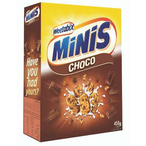 Weetabix Crispy Minis: Chocolate Chip 450g - Mighty Foods