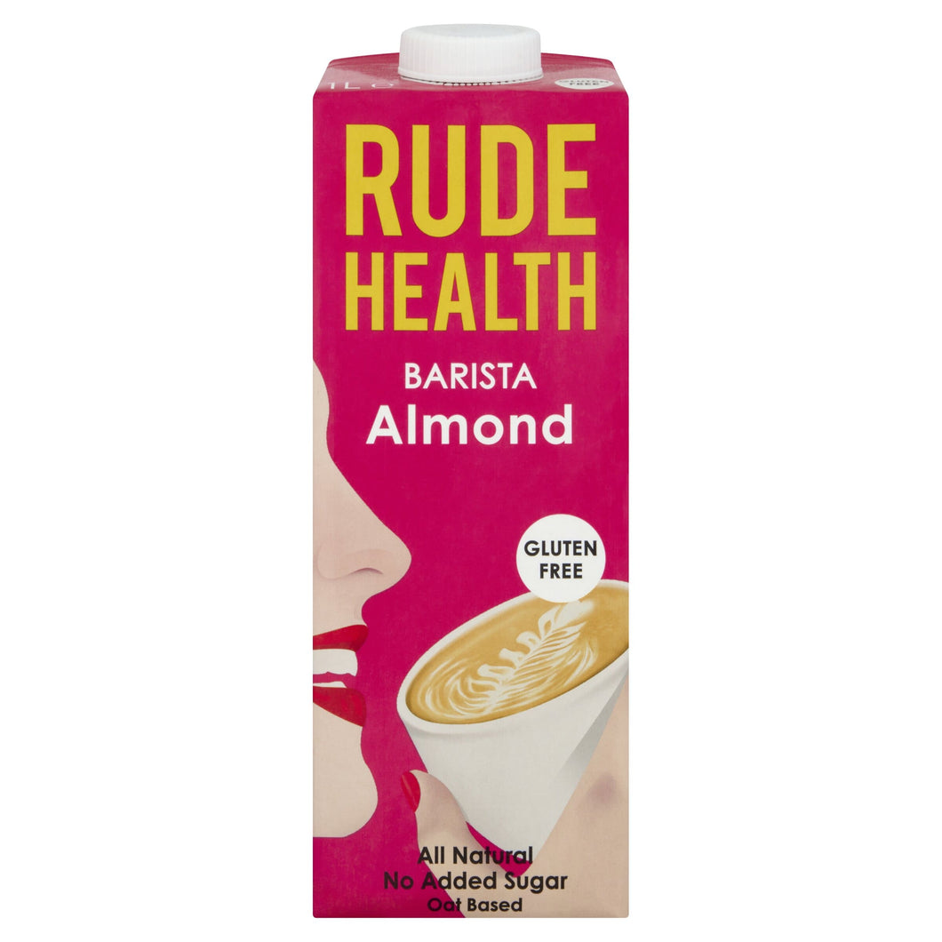 Rude Health Barista Almond Drink Gluten Free 1L