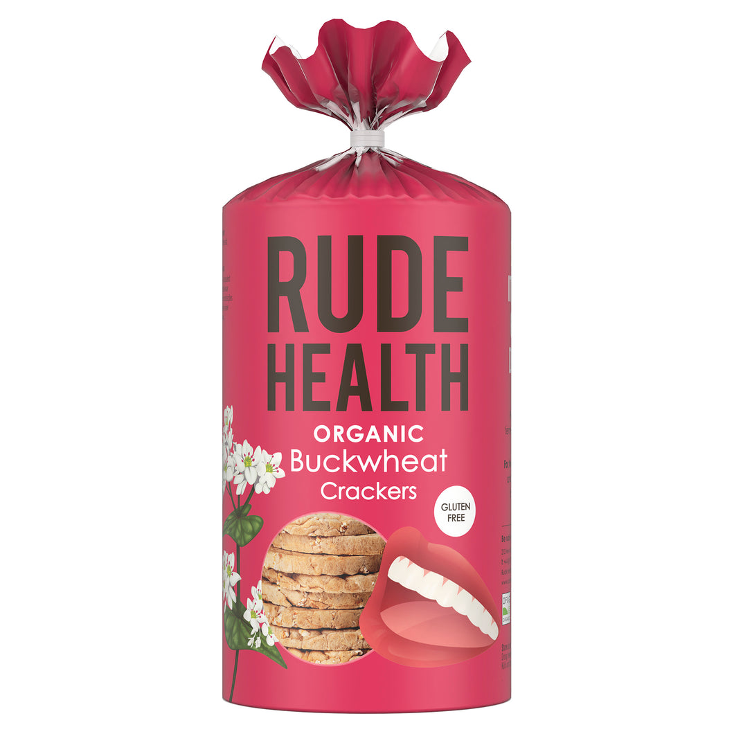 Rude Health Organic Buckwheat Crackers 100g