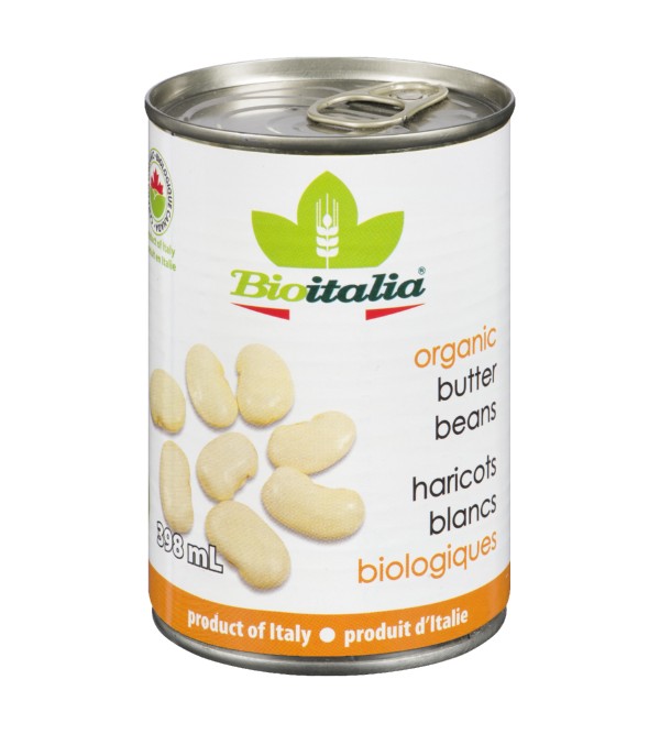 BioItalia Organic Butter Beans 400g