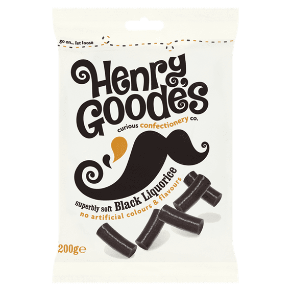Henry Goodes Soft Licorice Classic 200g