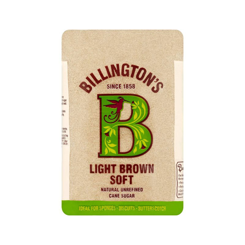 Billington's Light Soft Brown Sugar 1kg