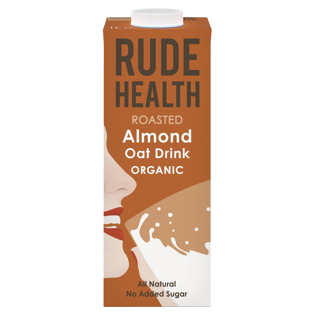 Rude Health Organic Roasted Almond Oat Drink 1L